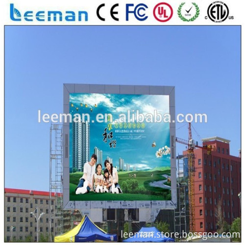 Leeman price per watt solar panel --- led screen front service full color outdoor led display advertising boards for sale